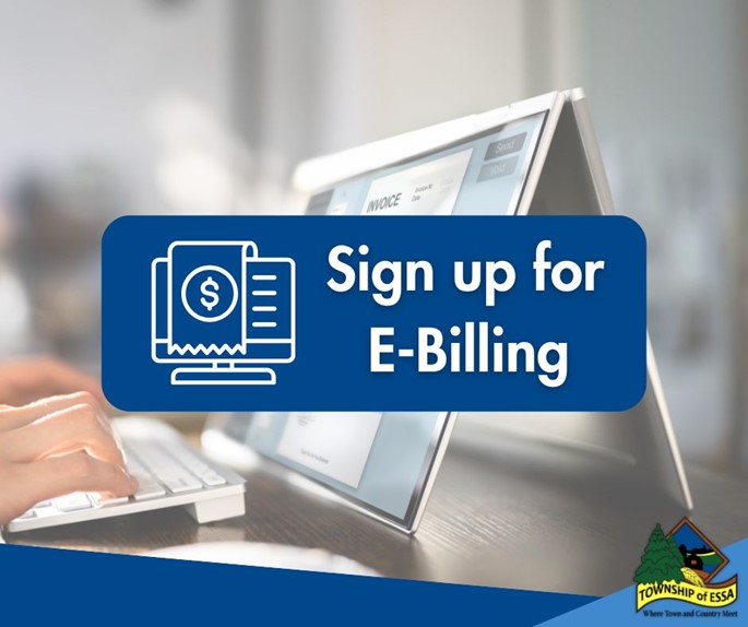 Sign up for E-Billing